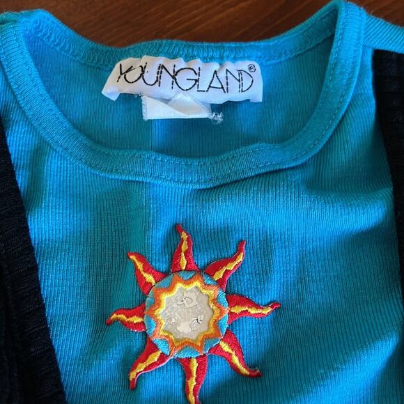 Youngland  2 Piece Southwest Style Dress Girls Size 5 Fringed - Picture 2 of 10